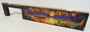 Bally Creature from Black Lagoon Pinball Game Replacement Backdrop Wood Part - Picture 1 of 6