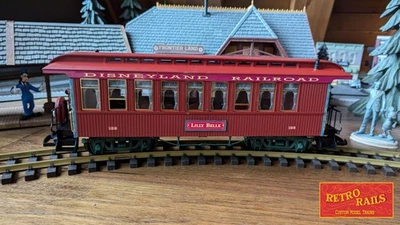 LGB Custom Built Disneyland Railroad Lilly Belle Passenger Car - Retro Rails - Image 1 of 4