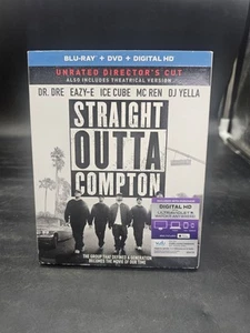 Straight Outta Compton (Bluray DVD) Director's Cut Dr Dre Eazy-E - Picture 1 of 4