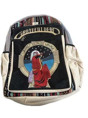 Grateful Dead Blues For Allah Backpack. Made In Nepal From Hemp And Cotton. Cool - Image 1 of 3