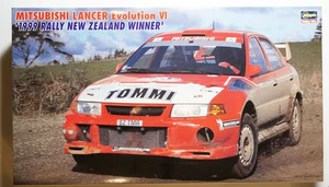 HASEGAWA 1/24 Mitsubishi Lancer Evolution VI 1999 Rally New Zealand winner kit - Picture 1 of 7