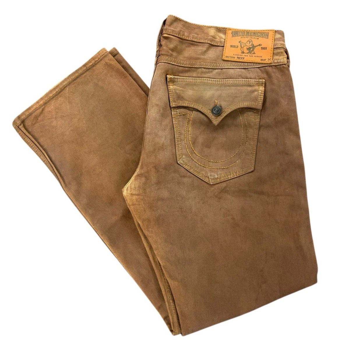 True Religion Brown Jeans for Men for sale | eBay