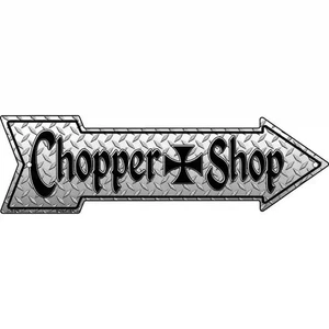 Chopper Shop Neuheit Metallpfeil Schild - Bild 1 von 6
