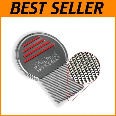 Terminator Lice Comb - 10 Pack Stainless Steel Professional Treatment Solution - Image 1 of 4