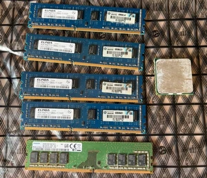4x DDR3 +  1x DDR4 RAM Sticks  - (24GB Total) + AMD FX-Series FX-4350 Chipset - Picture 1 of 1