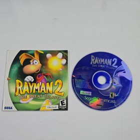 Rayman 2: The Great Escape for Sega Dreamcast Disc & Manual Only - Tested