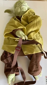 Disney Parks Star Wars Yoda Jedi Master Plush Backpack 24" Rare Plush Backpack - Picture 1 of 10