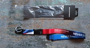 BMW Motorrad Lanyard Motorsport, Blau/Rot, 76615A82569, "Never Stop Challenging" - Bild 1 von 7