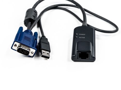 Vertiv MPUIQ-VMCHS cable interface/gender adapter VGA (D-Sub) USB .0 Black, Blue