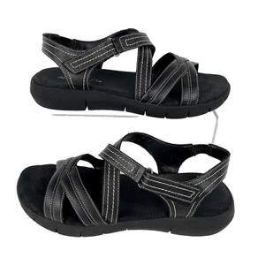 Aerosoles Sandals 8.5 M Flats Comfort Shoes Strappy Adjustable Cushioned - Picture 1 of 6