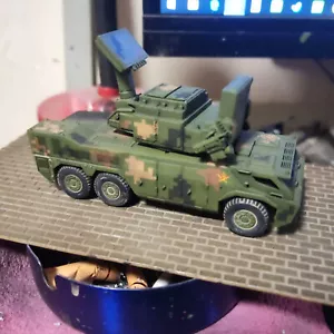 Homemade 1/72 Chinese Army Red Flag-17E Anti-Aircraft Vehicle Painted Model - Picture 1 of 4