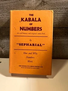 THE KABALA OF NUMBERS A Handbook of Interpretation by SEPHARIAL David McKay 1942 - Picture 1 of 5