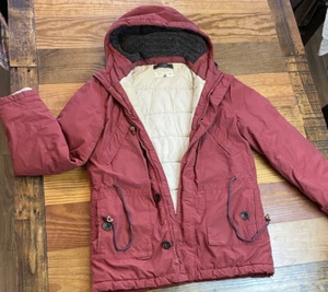 Linea 500 Clothing Mens Winter Puffer Jacket Small Red - Picture 1 of 9
