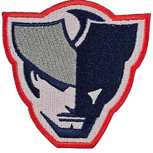Patriots 3" Embroidered Iron-On Patch - Picture 1 of 3