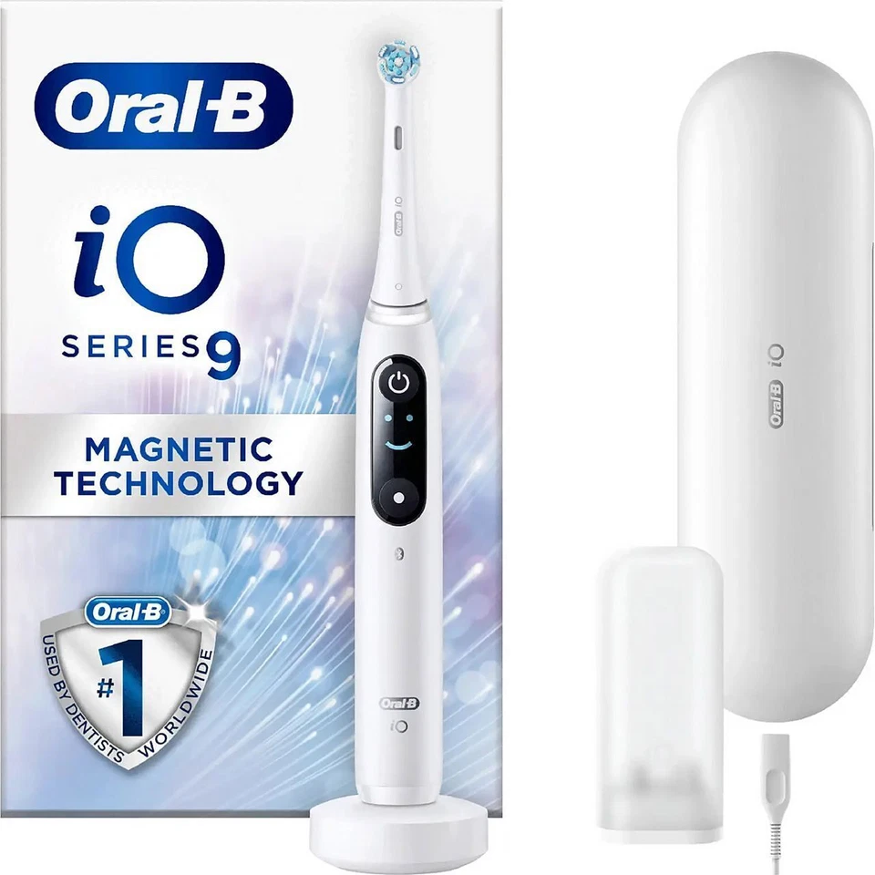 Oral-B iO9 Ultimate Clean Electric Toothbrush – White