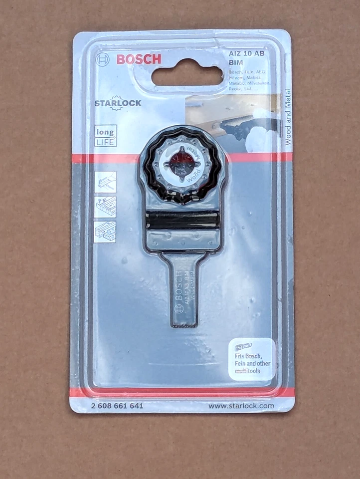 BOSCH 10MM WOOD AND METAL CUTTER FOR PMF MULTI TOOLS - Image 1 of 1