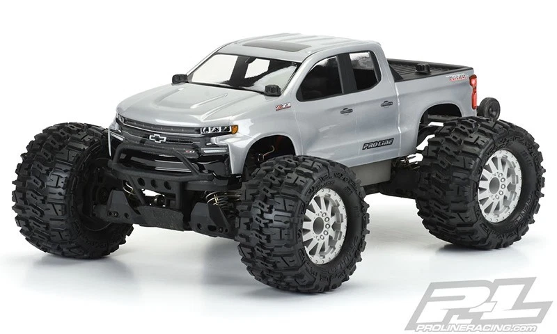Pro-Line 2019 Chevy Silverado Z71 Trail Boss Body (Clear) (Stampede 4x4) - Image 1 of 1