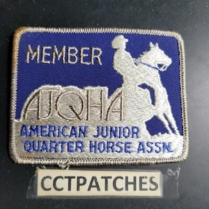 VINTAGE AJQHA AMERICAN JUNIOR QUARTER HORSE ASSN PATCH - Bild 1 von 2