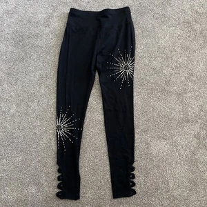 Fancy Justice Leggings Girls Size 14/16 - Picture 1 of 6