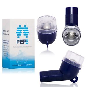 PEPE Positive Expiratory Pressure Exerciser, Mucus Clearance Device, Natural ...