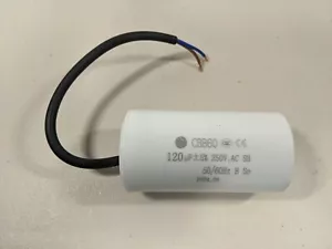 CBB60 Run Capacitor With Wire 250V AC 100uF 50/60Hz For Air Compressor - Picture 1 of 2