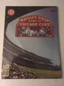 RARE -VINTAGE OFFICIAL 1985 CHICAGO CUBS BASEBALL YEARBOOK - FREE SHIPPING - Picture 1 of 1