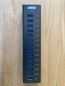 Anker 14 Port USB HUB mit 13 USB 3.0 Ports und 1 PowerIQ Port - Bild 1 von 3