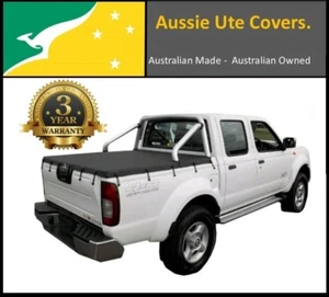 Bunji Tonneau Cover for Nissan Navara Dual Cab STR D22 Sports Bar Nov 2001-2008 - Picture 1 of 4