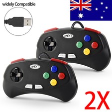 2X Super Nintendo SNES USB Controller GAME PAD For PC Mac Raspberry Pi Retropie 