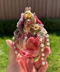 Colección Katherine’s Adornos de Navidad Vidrio Soplado Vidrio Grabado De Colección Redondo - Imagen 1 de 14