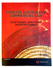 ➔ Concise Australian Commercial Law 2nd Edition Lawbook Co. Thomson Reuters ~