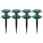 4 Pack Garden Hose Guide Spike Stake Plastic Plant Saver Tool-HB