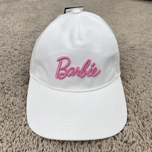 Barbie Sombrero Blanco, Rosa Bordado Ajustable Snapback Unisex Adulto Gorra de Béisbol - Imagen 1 de 9