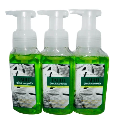 Jabón de manos espumoso suave Bath & Body Works TAHITI ISLAND MARGARITA 3  Foto 1 de 2