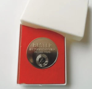 Alemania RDA medalla Mejor en Competencia Socialista VEB Jenapharm Germed Dresden - Imagen 1 de 5