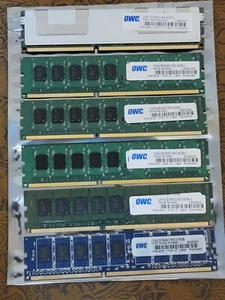 Apple Mac Pro A1289 RAM OWC 24GB 6x 4GB PC3-8500 1066MHz ECC DDR3 Memory ℈ - Picture 1 of 7