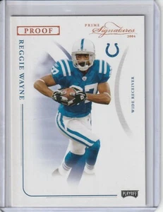 2004 Prime Signatures #47 Reggie Wayne Bronze Proof #24/50 Colts - Picture 1 of 2