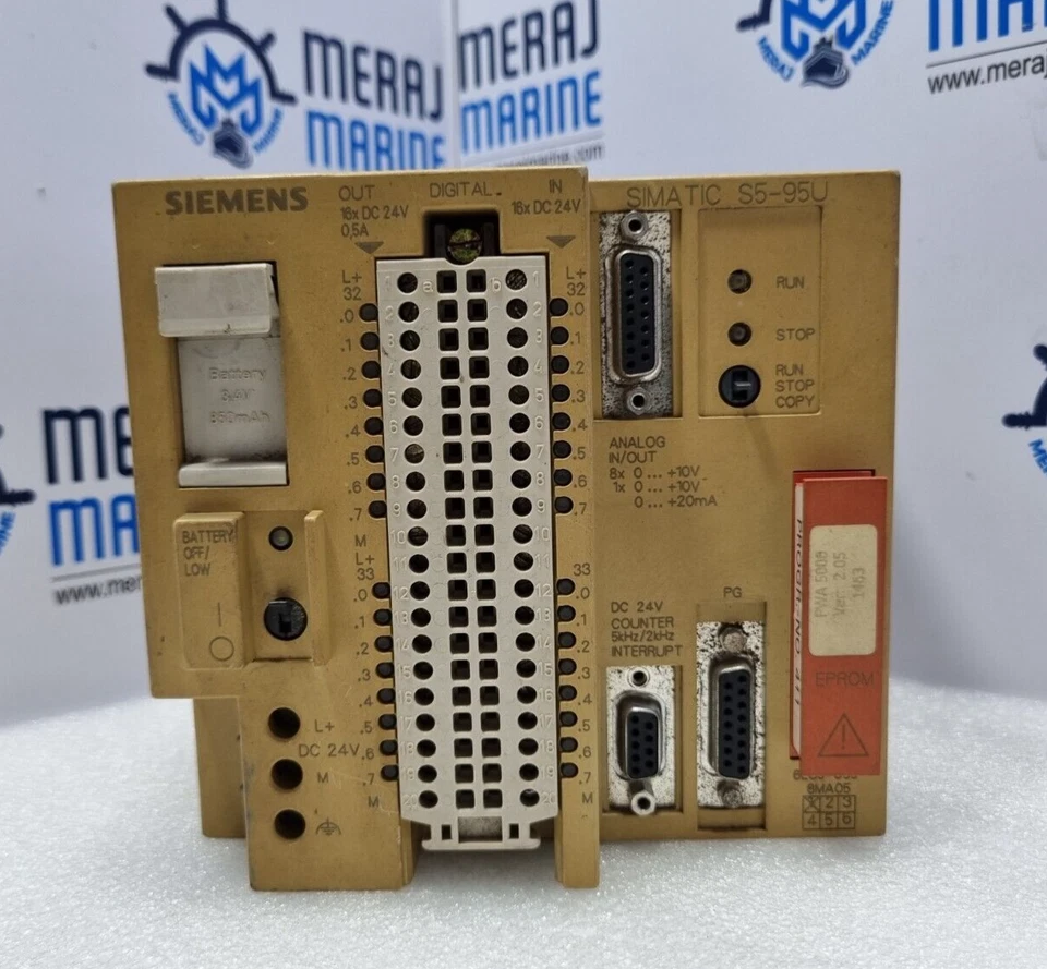 Siemens 6ES5095-8MA05 CPU SIMATIC S5-95U / 6ES 5095-8MA05 - Image 1 of 4