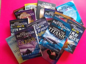 JAMES PATTERSON BOOKSHOTS / BOOK SHOTS - VARIOUS - LIKE NEW % OFF MORE YOUR BUY - Picture 1 of 14