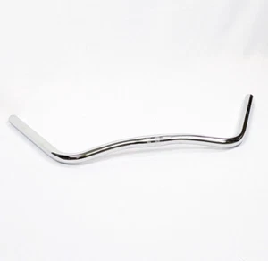 Vintage Fahrrad Lenker Silber poliert Rennrad City Bike Retro Tolouse Ergotec - Bild 1 von 3