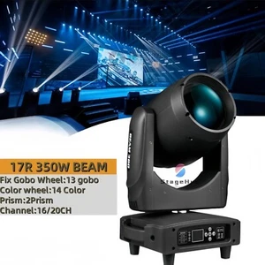 17R 350W Beam Moving head Stage Lighting DMX Gobo DJ Concert Sharpy Beam Light - Picture 1 of 9