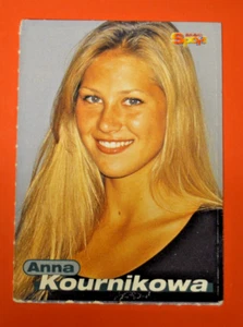 Tarjeta deportiva alemana Bravo Sport Sammelkarte 1999 - Tenis Anna Kournikowa no como nueva - Imagen 1 de 3
