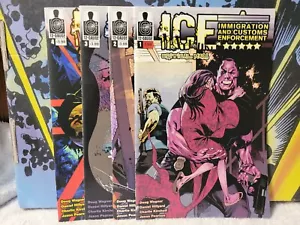 I.C.E.: Critical Mass #1-4 Sehr schön/NM komplette Serie Einwanderung Zollvollstreckung - Bild 1 von 5