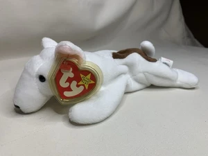 Ty Beanie Baby Butch - MWMT, perro Bull Terrier - Imagen 1 de 7
