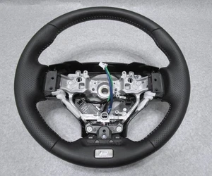No Inflator New take-off Lexus Is 30 Late F Sport Genuine Leather Steering Wheel - Picture 1 of 10