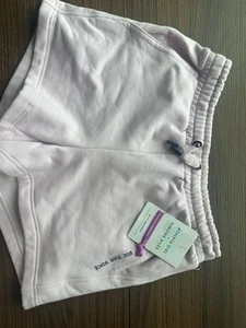 Simone Biles Athleta Purple Shorts Size 16 NEW - Picture 1 of 5