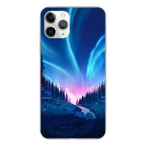 Coque en silicone imprimée compatible Apple iPhone 11 Pro Tombée de nuit - Photo 1 sur 6