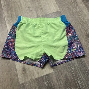 Skechers Girls Lined Active Shorts Size 10/12 Athletic Gym Elastic Waist - Picture 1 of 6