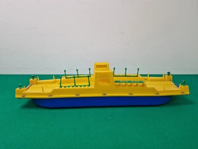 Винтажная пластиковая игрушка-паром Renam Napoli 48 см сделано в Италии - Изображение 1 из 4