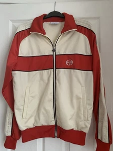 Sergio Tacchini Men's Tracksuit Top , 80’s/90’s Retro Casuals Size L - Picture 1 of 8